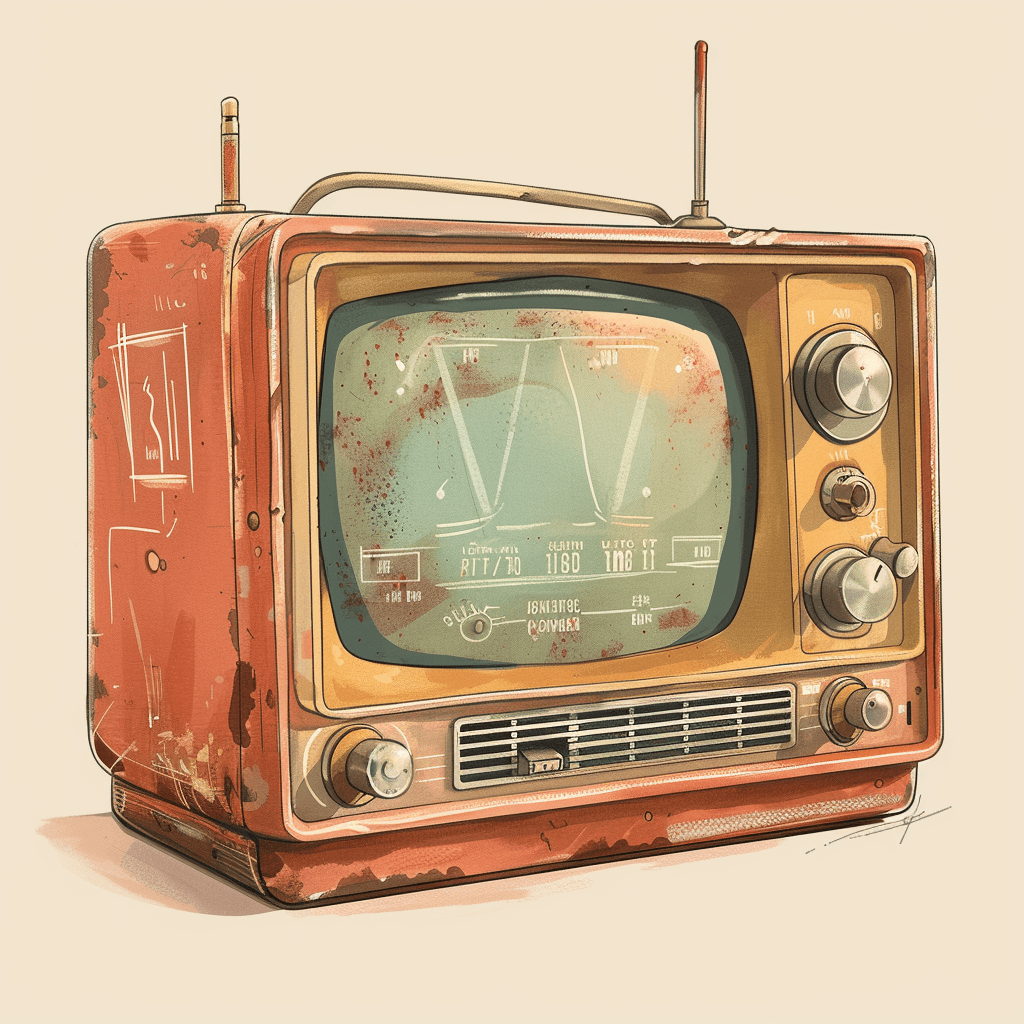 Vintage TV Radio Illustration.png